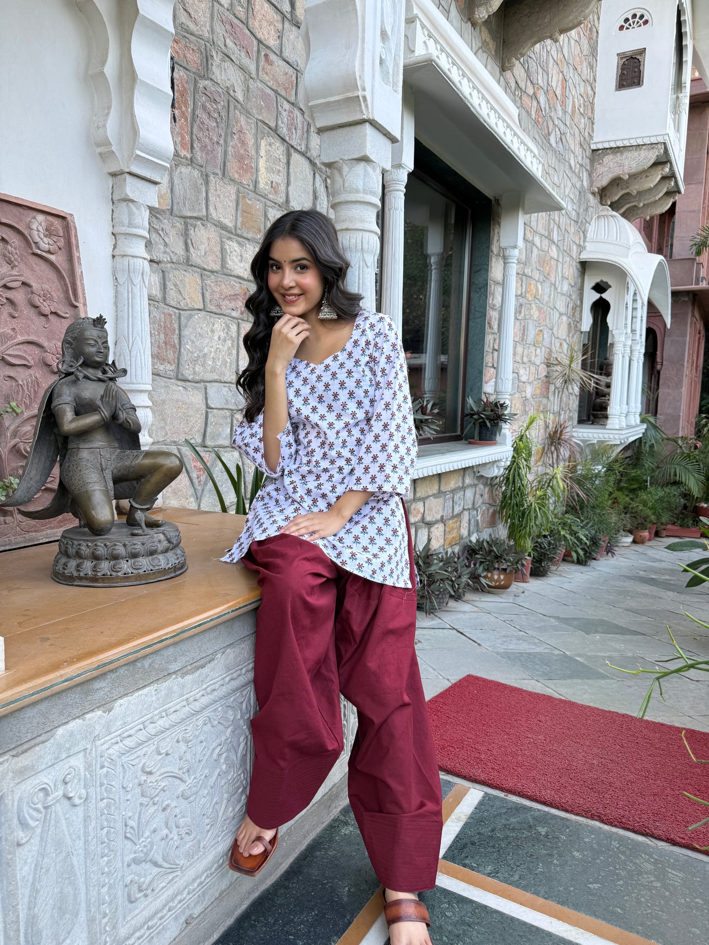 Aabha Cotton Farshi Set