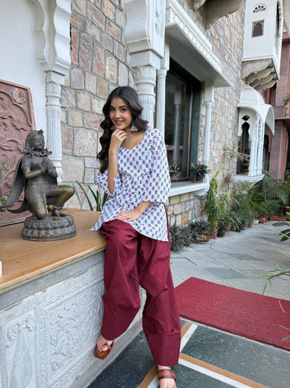 Aabha Cotton Farshi Set