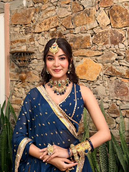 Neelgiri Lehenga