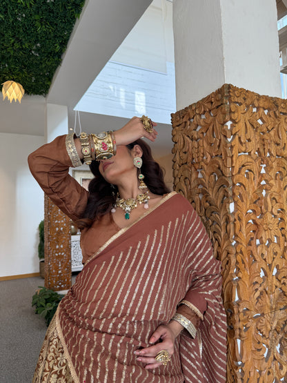 Simran Brown Lehenga