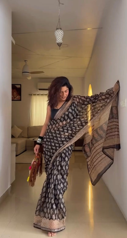 Kamini Kotadoriya Saree ( Teerth By Amaanyaa )