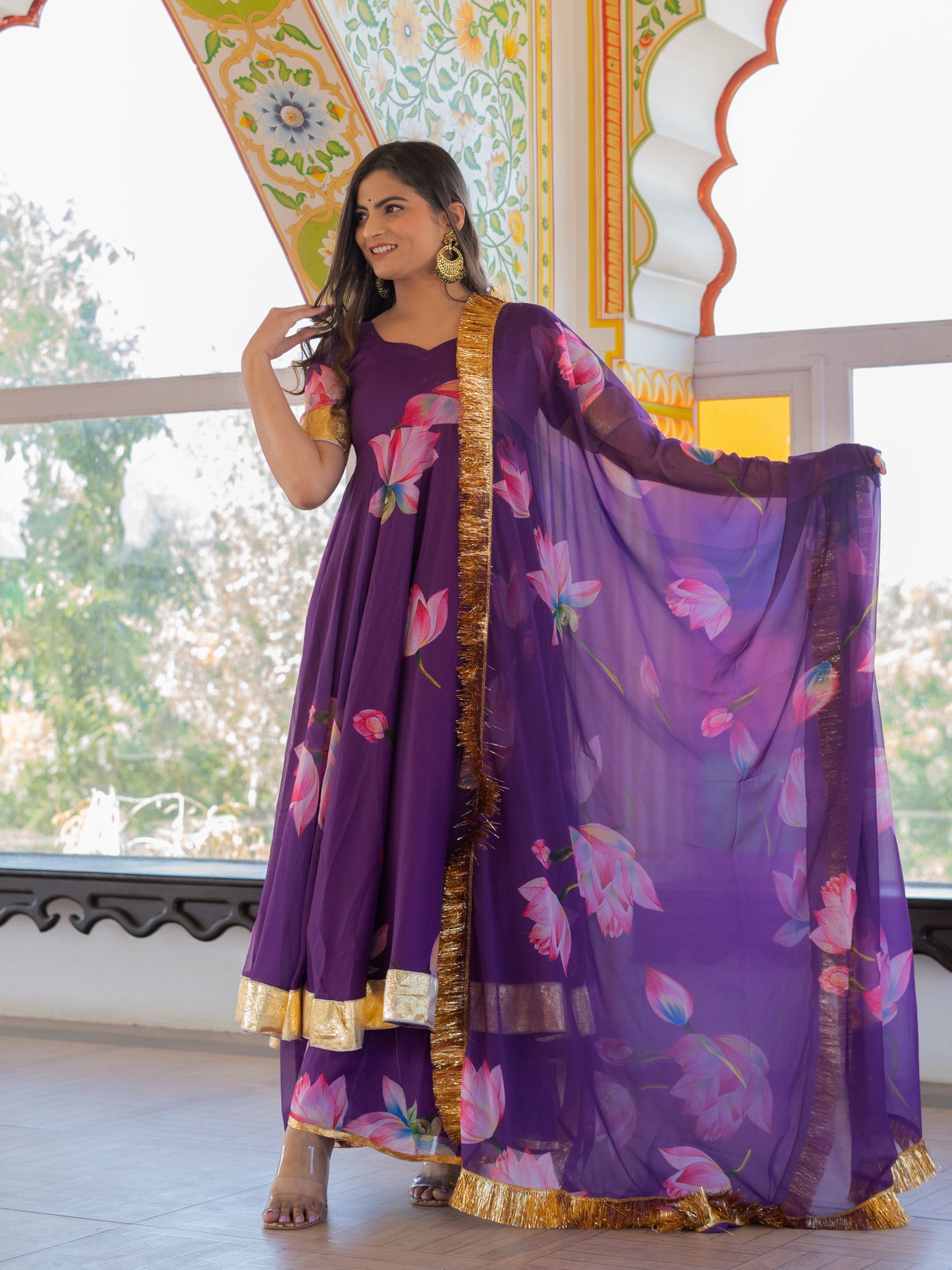 Nayab Anarkali Set