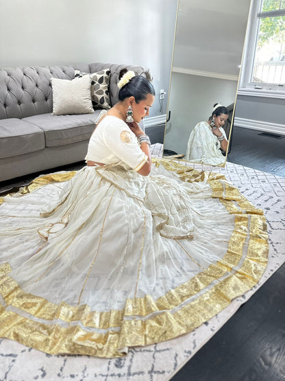 Padmini White Lehenga