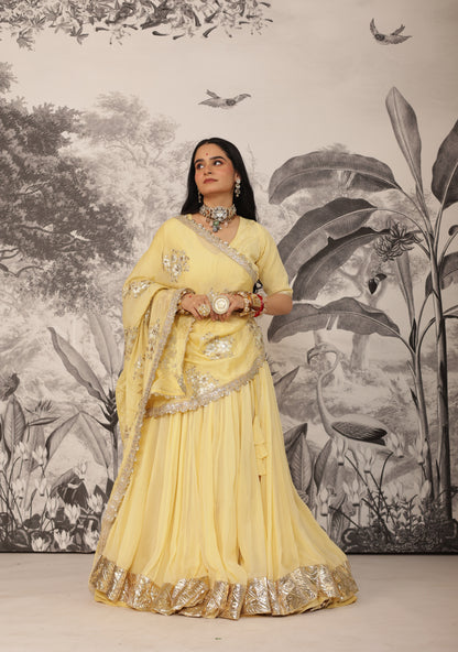 Sahiba Yellow Lehenga