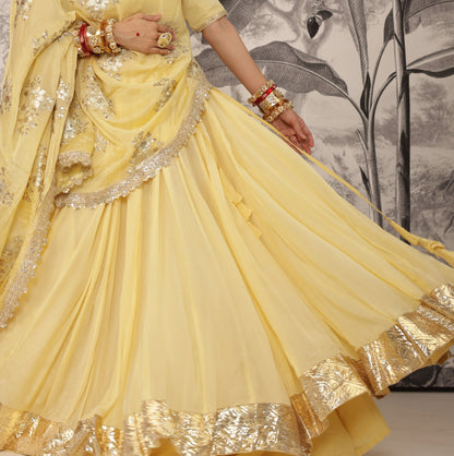 Sahiba Yellow Lehenga