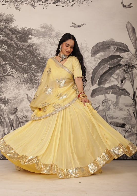 Sahiba Yellow Lehenga