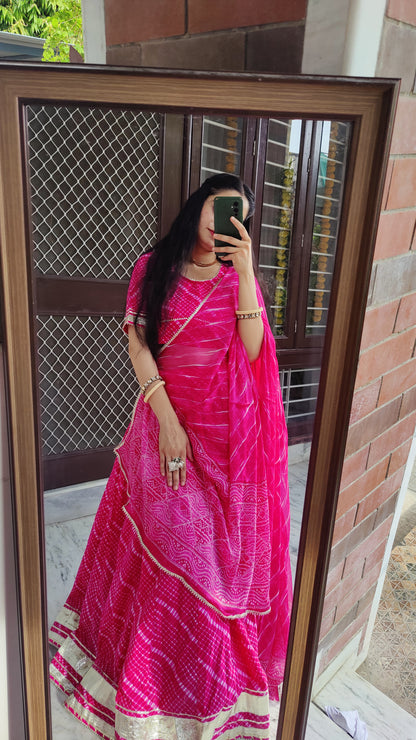 Prema Cotton Mothda Lehenga